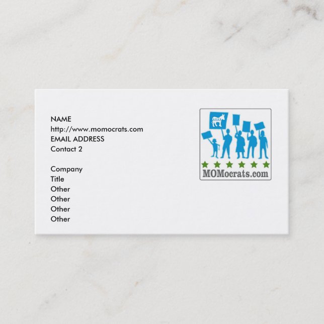 MOMocrats card template (Front)