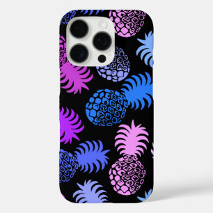 Momona Hawaiian Tropical Pineapple Purple iPhone 16 Pro Case
