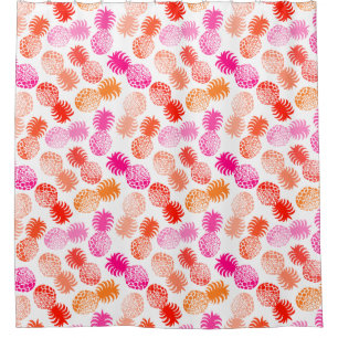 Momona Hawaiian Tropical Pineapple Shower Curtain