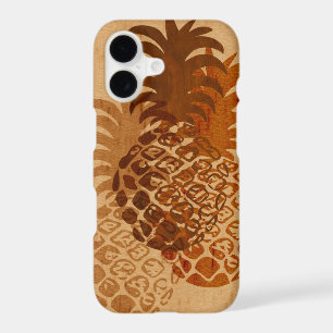 Momona Pineapple Hawaiian Tropical Faux Wood