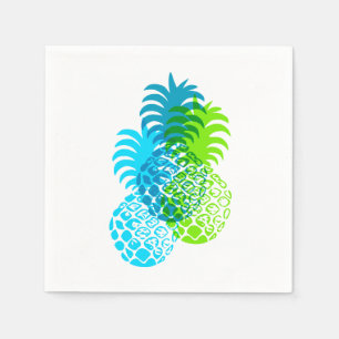 Momona Pineapple Hawaiian Tropical Napkin