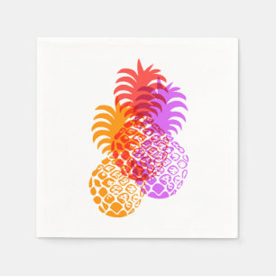 Momona Pineapple Hawaiian Tropical Napkin
