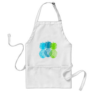 Momona Pineapple Hawaiian Tropical Standard Apron