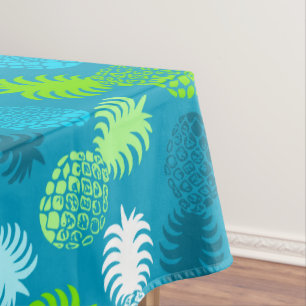 Momona Pineapple Hawaiian Tropical Tablecloth