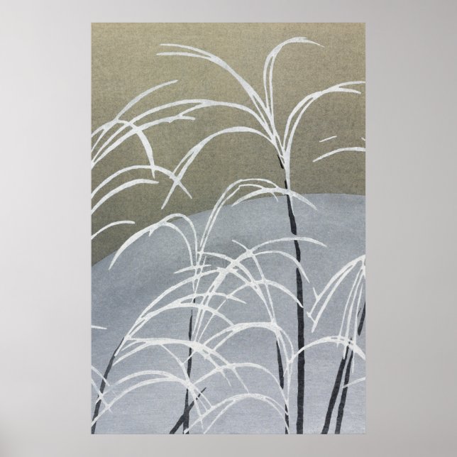 Momoyogusa Flowers Vintage Japanese Poster (Front)