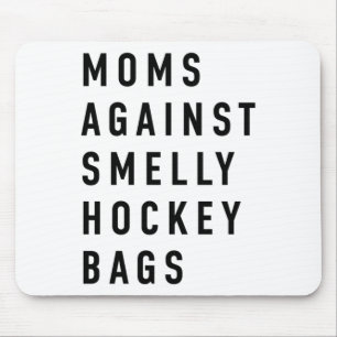 Moms Against Smelly Hockey Bags Oversized Mouse Mat