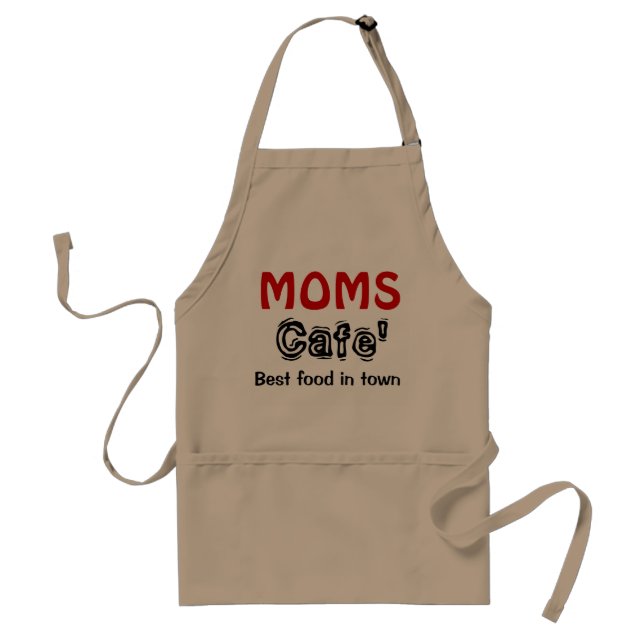 Moms Cafe' Standard Apron (Front)