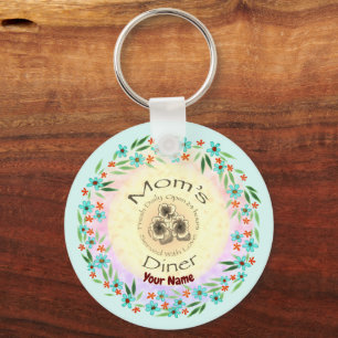 Moms Diner  keychain