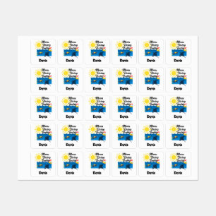 Moms Diving Buddy Design - Small Square Clothing L