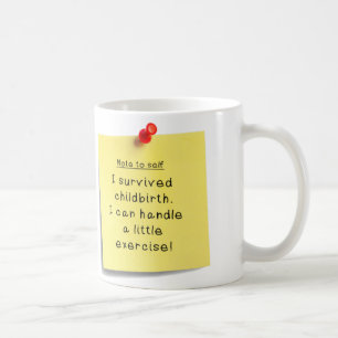 Mom's Exercise New Year Resolution Mug