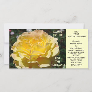 MOM'S HOUSE for HOLIDAYS Invitation Cards Events