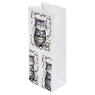 Mom's Jingle Juice  Wine Gift Bag