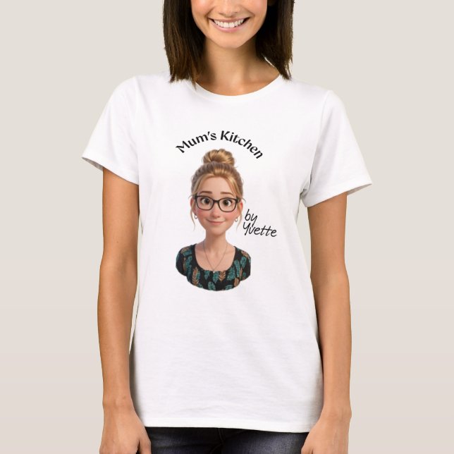 Mom's Kitchen by Yvette - Color T-Shirt (Front)