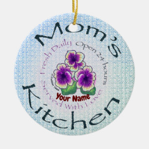 Moms Kitchen Ceramic Tree Decoration