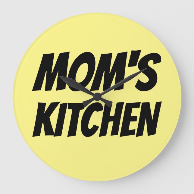 MOM'S KITCHEN WALL CLOCKS (Front)