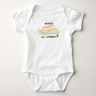 MOM'S LIL' COWBOY BABY BODYSUIT