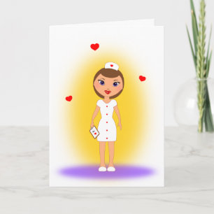 Moms Make the Best Nurses - Happy Mothers Day Card