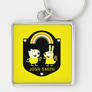 Moms Of Fraternal Twins Key Ring