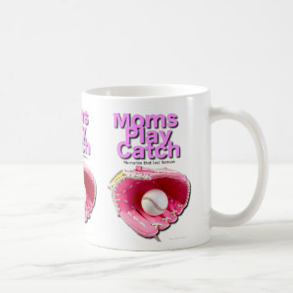 Moms Play Catch Coffee Mug