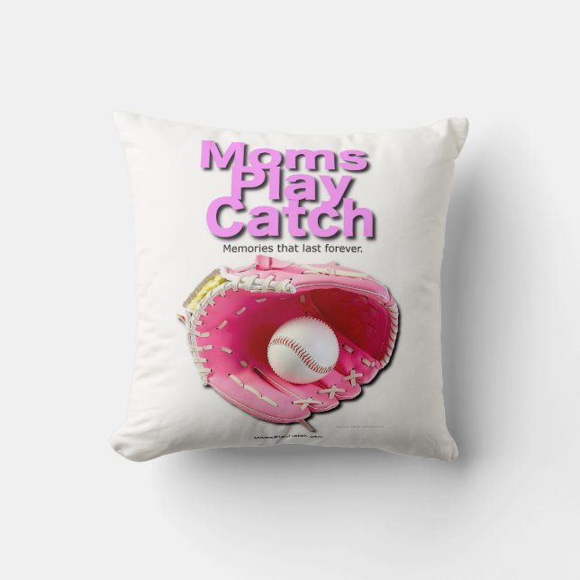 Moms Play Catch Cushion (Front)