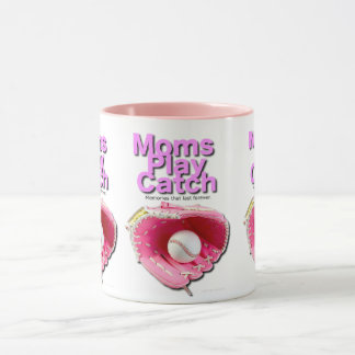 Moms Play Catch Mug