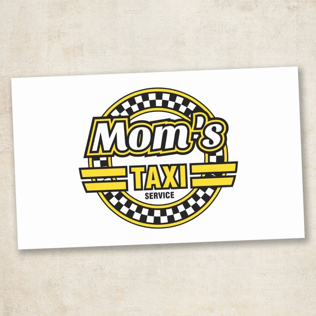 Mom's Taxi Service Rectangular Sticker (Creator Uploaded)