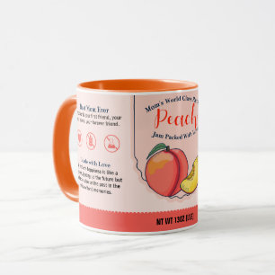 Mom's World Class Peach Love Jam Mug