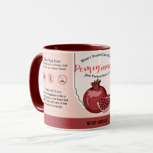 Mom's World Class Pomegranate Love Jam Mug