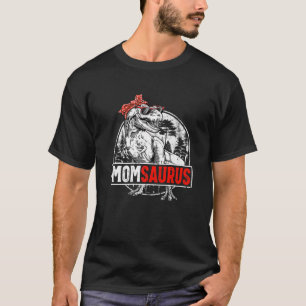 Momsaurus T Rex Dinosaurs Bandanna Saurus Family M T-Shirt