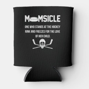 Momsicle Hockey MOM Can Cooler