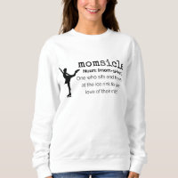 "Momsicle" Hoodie - Figure Skating Gift