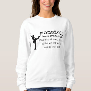 "Momsicle" Hoodie - Figure Skating Gift