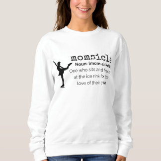 "Momsicle" Hoodie - Figure Skating Gift