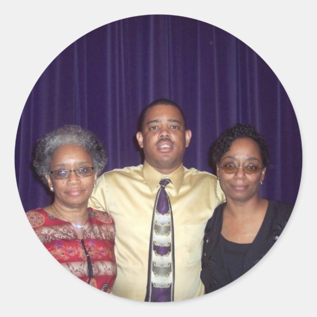 MOMSis Classic Round Sticker (Front)