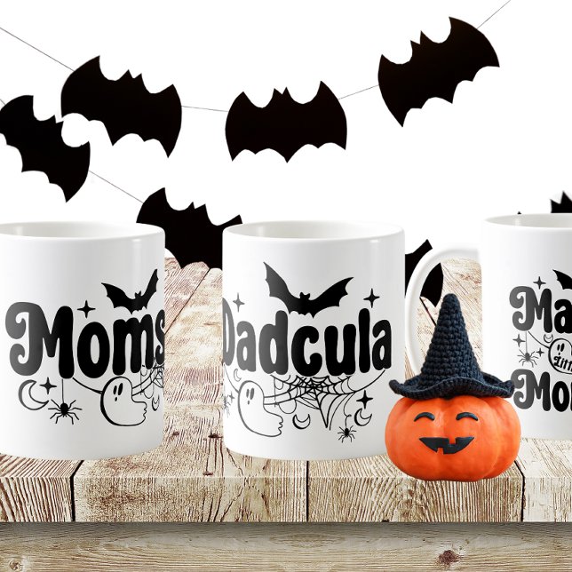 Momster and Dadcula Matching Family Halloween Mug  (Creator Uploaded)