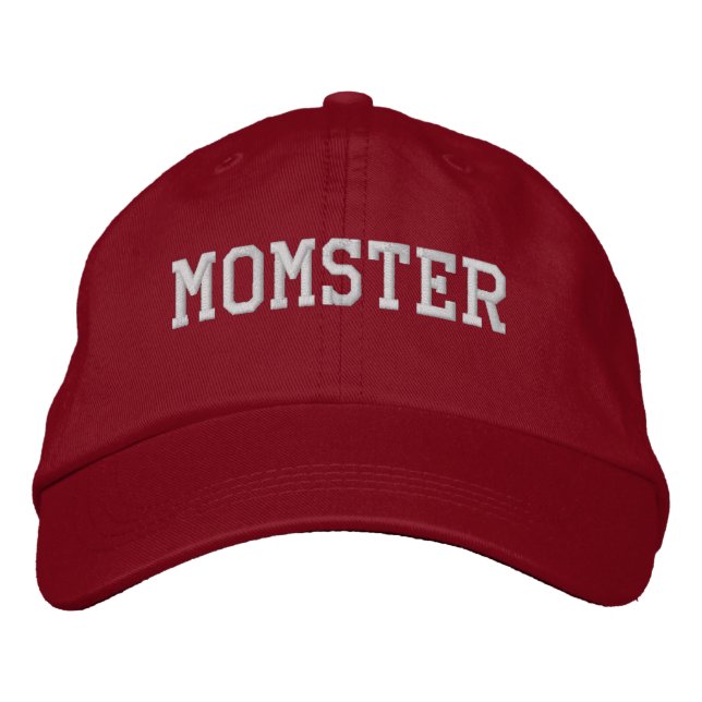 MOMSTER EMBROIDERED HAT (Front)