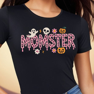 MOMSTER - Funny Halloween Tshirt For Mum / Mother