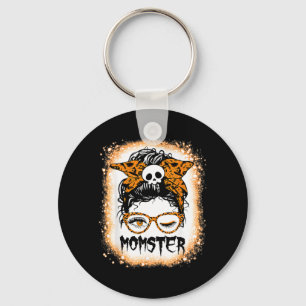 Momster Funny Mum Halloween Costume Party Gift Key Ring