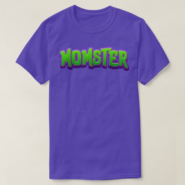 Momster Halloween Momster Mum Mummy Easy Halloween T-Shirt (Design Front)