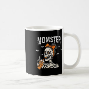 Momster Halloween Mum Fall Funny Halloween Coffee Mug