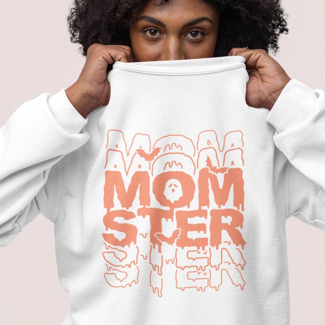 Momster Halloween Mum Funny Fall Sweatshirt (Creator Uploaded)