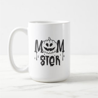 Momster Halloween Mum Mother Funny Coffee Mug