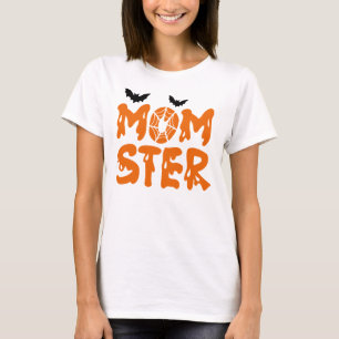Momster Halloween Mum T-Shirt