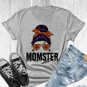 Momster Halloween Tshirt, Sweatshirt Gift for Mom T-Shirt