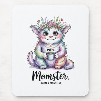Momster. (Mom + Monster) Mouse Mat