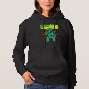 Momster Monster Mum Scary Halloween Mummy Creepy C Hoodie