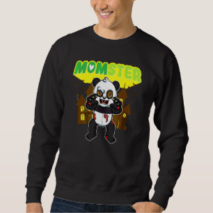 Momster Monster Mum Scary Halloween Mummy Creepy C Sweatshirt