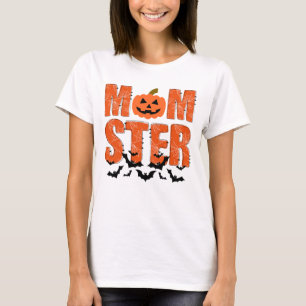 Momster Mum Funny Halloween T-Shirt