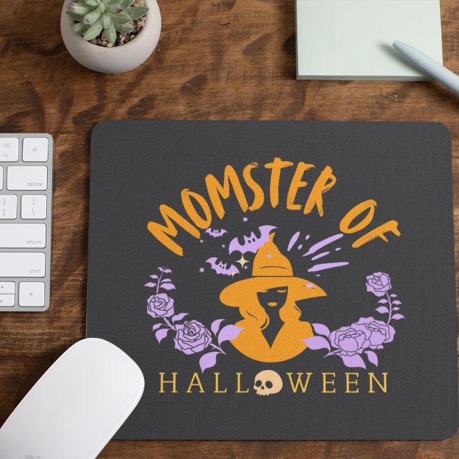 Momster of Halloween Mouse Mat (Momster of Halloween Mousepad Cover from The Beekeeper Store)
