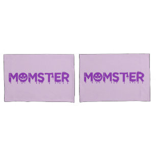 Momster Purple Version Pillowcase